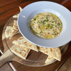 Hummus with Pita-206 Alder Bistro & Bar-Oakland